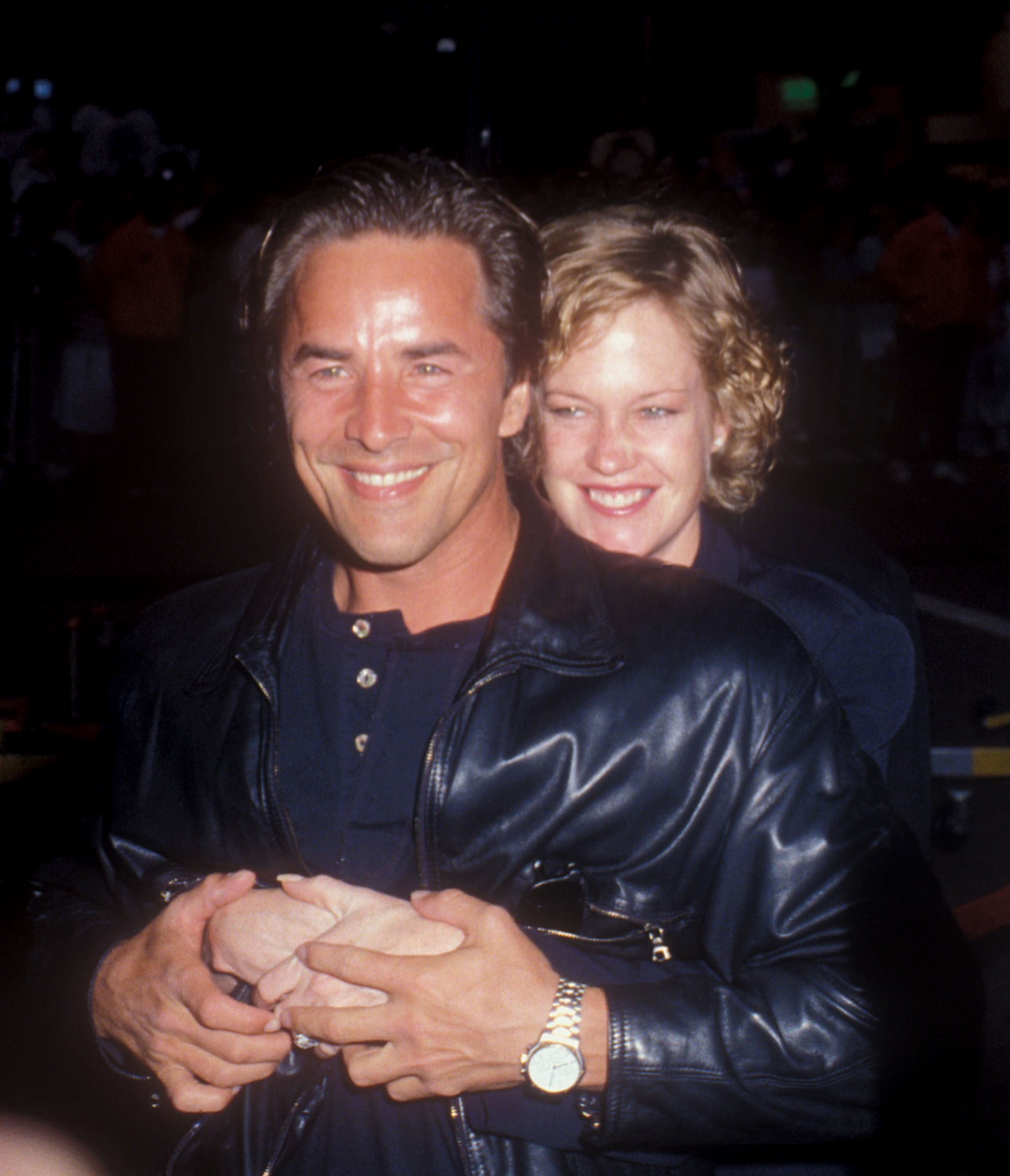 Actor Don Johnson and actress Melanie Griffith attend the "Batman" premiere in Los Angeles. | Source: Getty Images