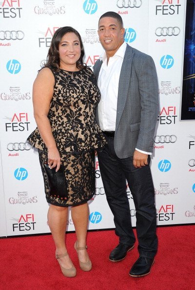 Jo Frost and Darrin Jackson at Grauman's Chinese Theatre on November 4, 2012 in Hollywood, California. | Photo: Getty Images