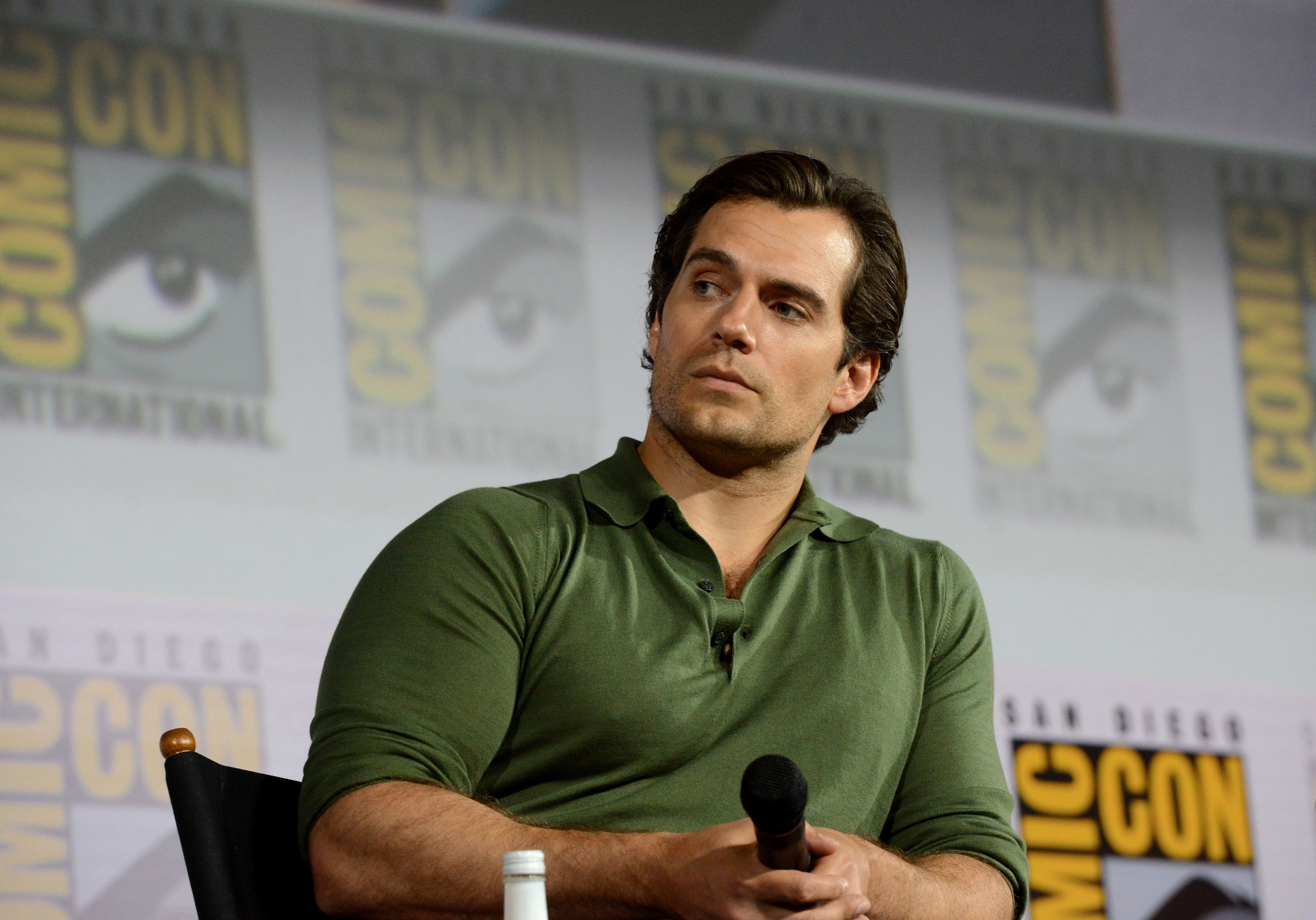  Henry Cavill at the 2019 Comic-Con International on July 19, 2019, in San Diego, California. | Source: Getty Images