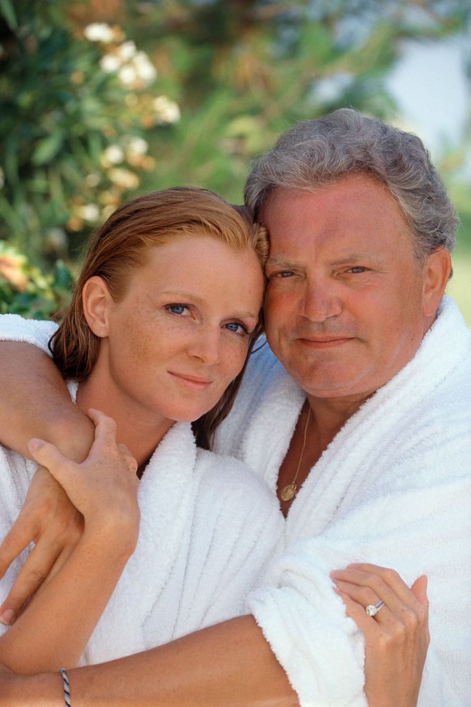 Jacques Martin et sa femme Cécile | Photo : Getty Images