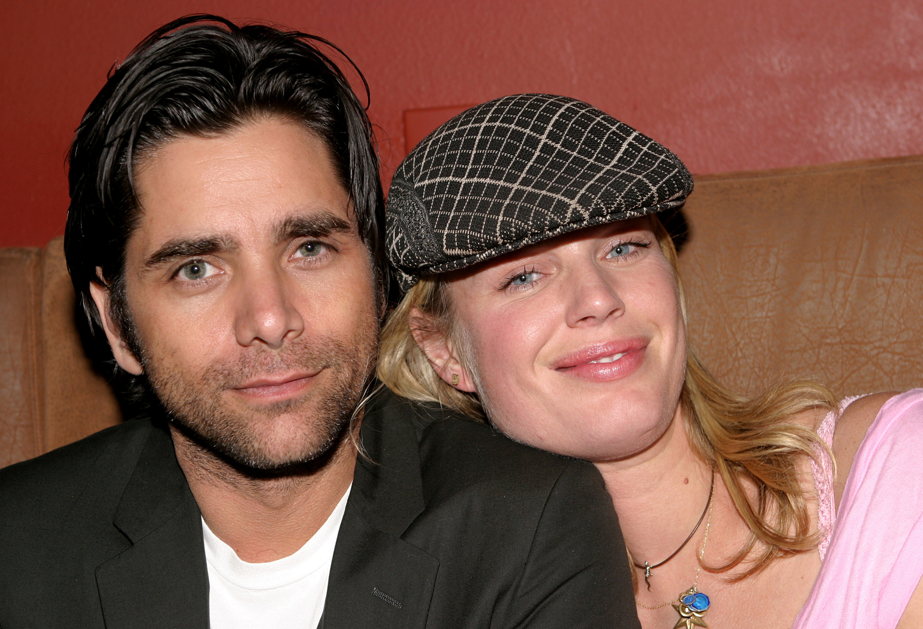 ohn Stamos and Rebecca Romijn attending the "Knots" premiere in Austin, Texas | Source: Getty Images