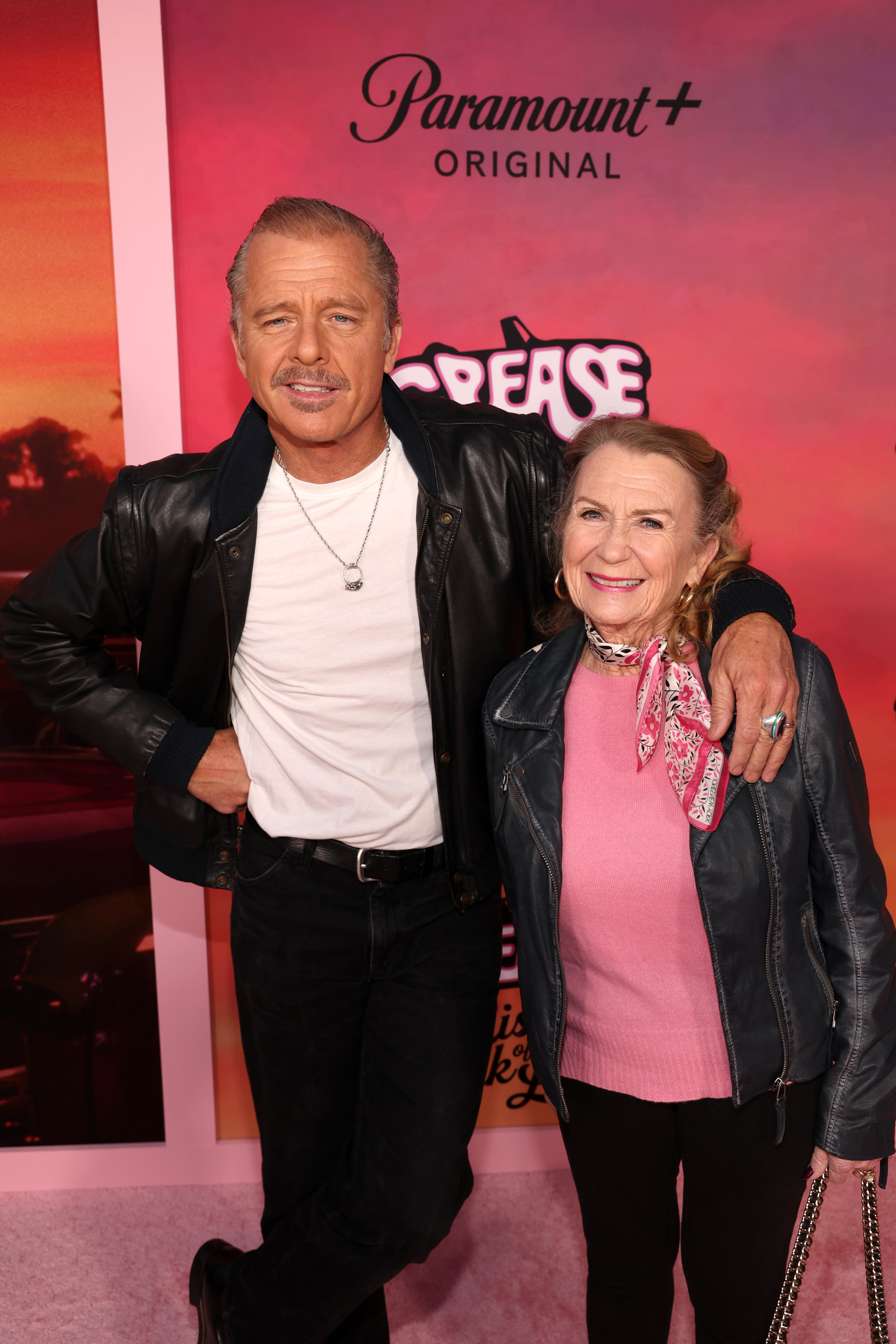 Maxwell Caulfield and Juliet Mills attend the premiere of "Grease: Rise Of The Pink Ladies, " 2023 | Source: Getty Images