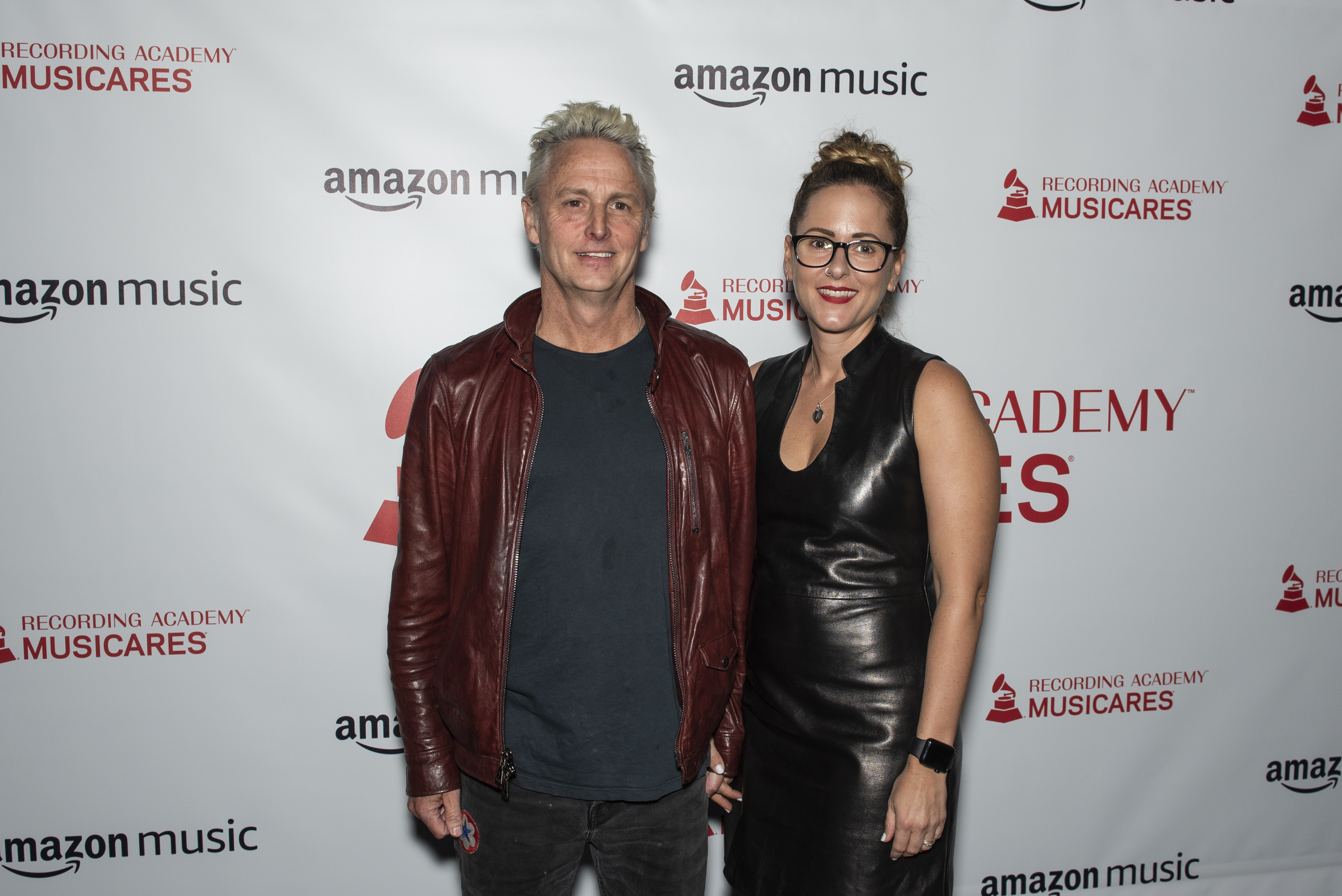 Mike McCready and Ashley O'Connor at the MusiCares Concert for Recovery benefit at The Showbox on May 10, 2018, in Seattle, Washington. | Source: Getty Images