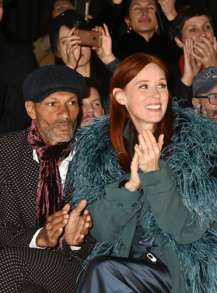 Djibril Glissant et Audrey Fleurot, en 2019. l Source : Getty Images