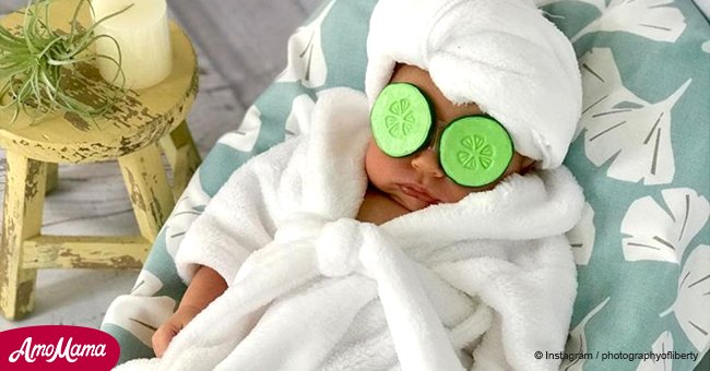 Woman inspired the Internet with adorable photos of 3-month-old baby dressed as celebrities