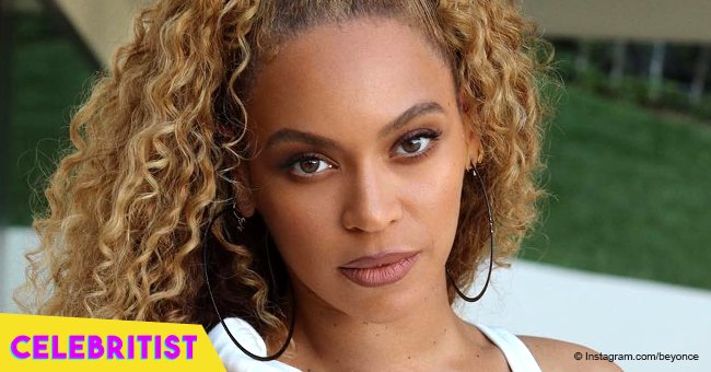 Beyoncé and Blue Ivy rock matching pink swimsuit cover-ups enjoying ...