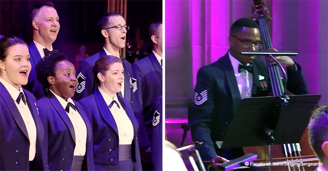 U.S. Air Force band's riveting holiday performance continues to touch hearts in viral video