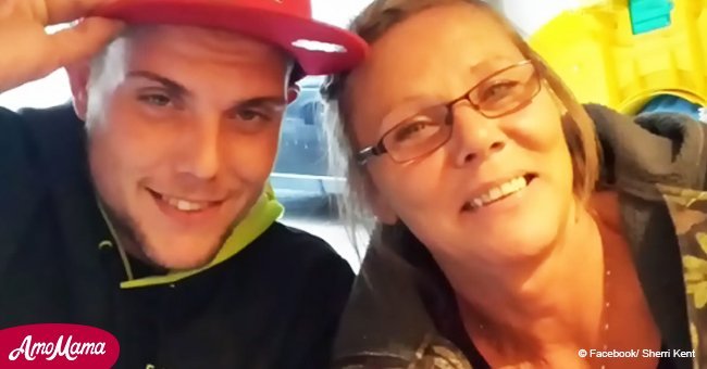 Mom warns against the dangers of fentanyl by posting a picture of her dying son on Facebook