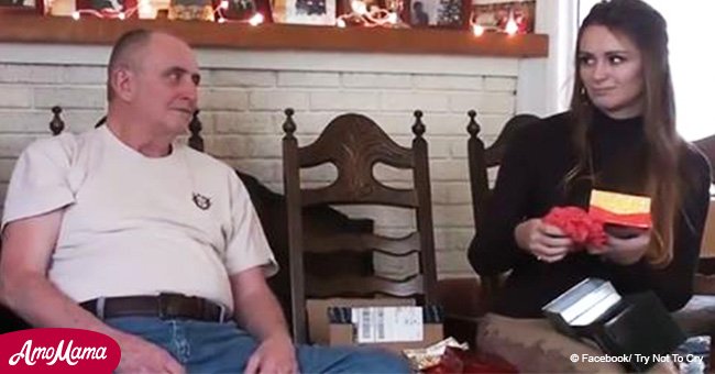 Girl upset whan granddad gives her an AAA card. But his second gift changes her attitude