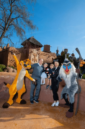 Le prince Albert II de Monaco et sa famille Disneyland Paris. | Facebook/Palais Princier de Monaco - Prince's Palace of Monaco