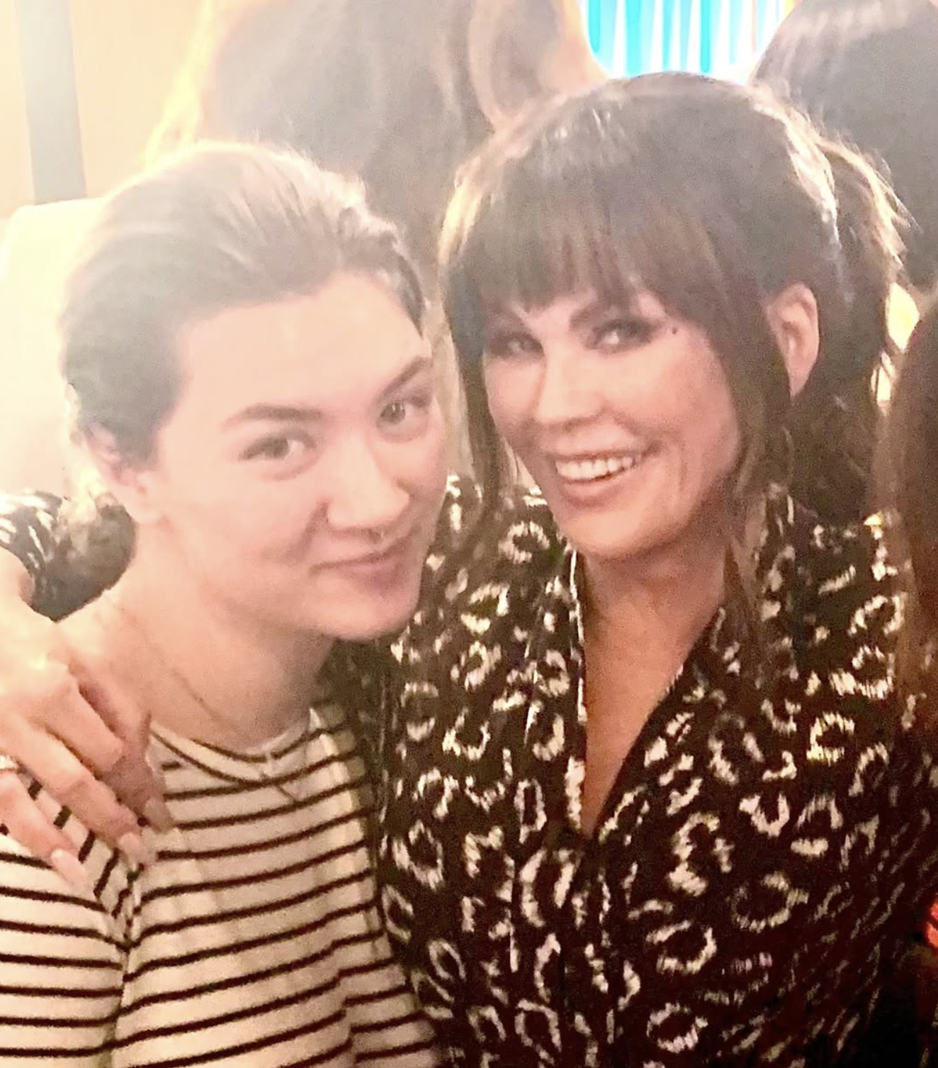 Marie Osmond with her daughter, Brianna Patricia Blosil, from a post dated November 19, 2023. | Source: Instagram/marieosmond