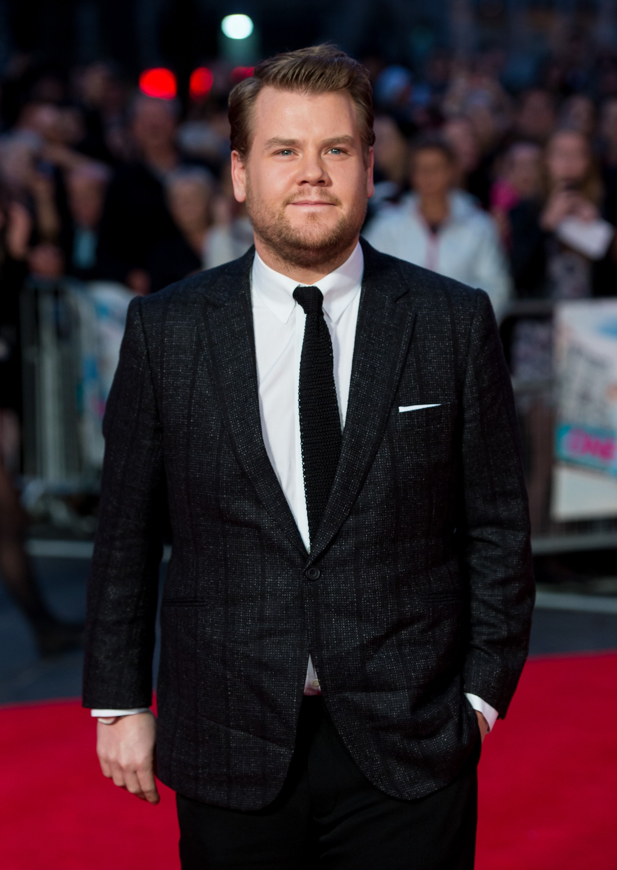 James Corden attends the premiere of "One Chance" in London, England on October 17, 2013 | Photo: Getty Images