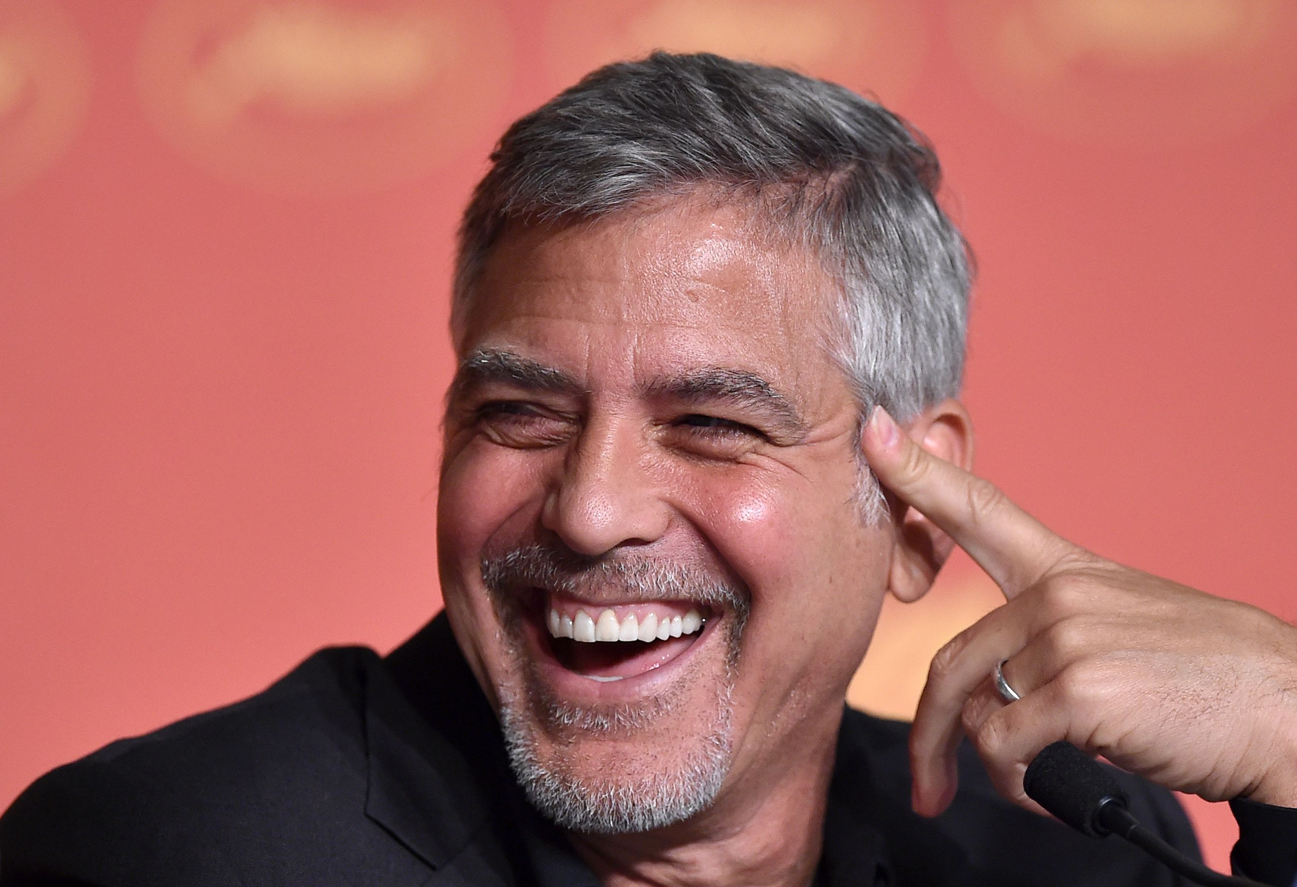 George Clooney at a press conference for "Money Monster" during the 69th Cannes Film Festival in Cannes, France on May 12, 2016 | Source: Getty Images