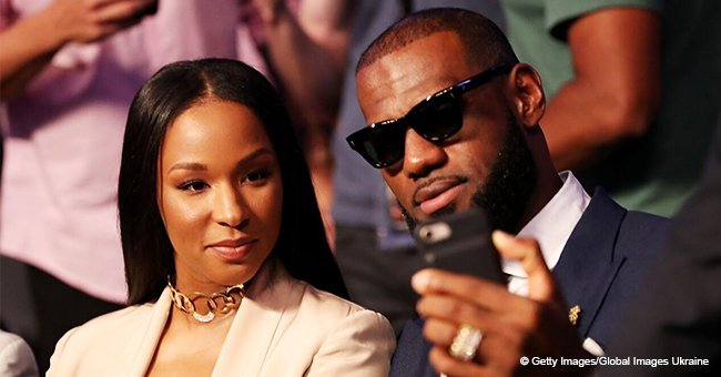 LeBron James wife is radiant in new pic as she flashes huge wedding ring while debuting new hairdo
