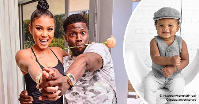 Kevin Hart & wife Eniko melt hearts with adorable photos of their son Kenzo on his 1st birthday