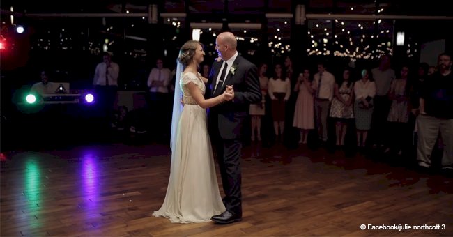Father & daughter duo go viral after wedding dance takes an extraordinary turn