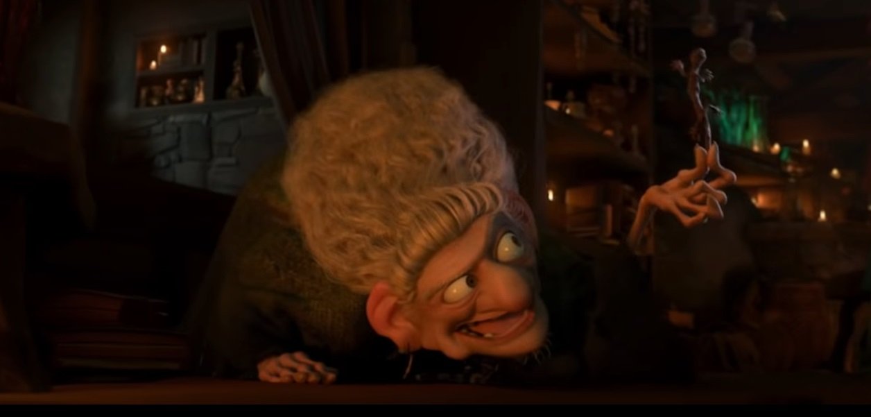 Bruja del film "Brave". | Foto: YouTube/Pixar Bruja del film "Brave". | Foto: YouTube/Pixar