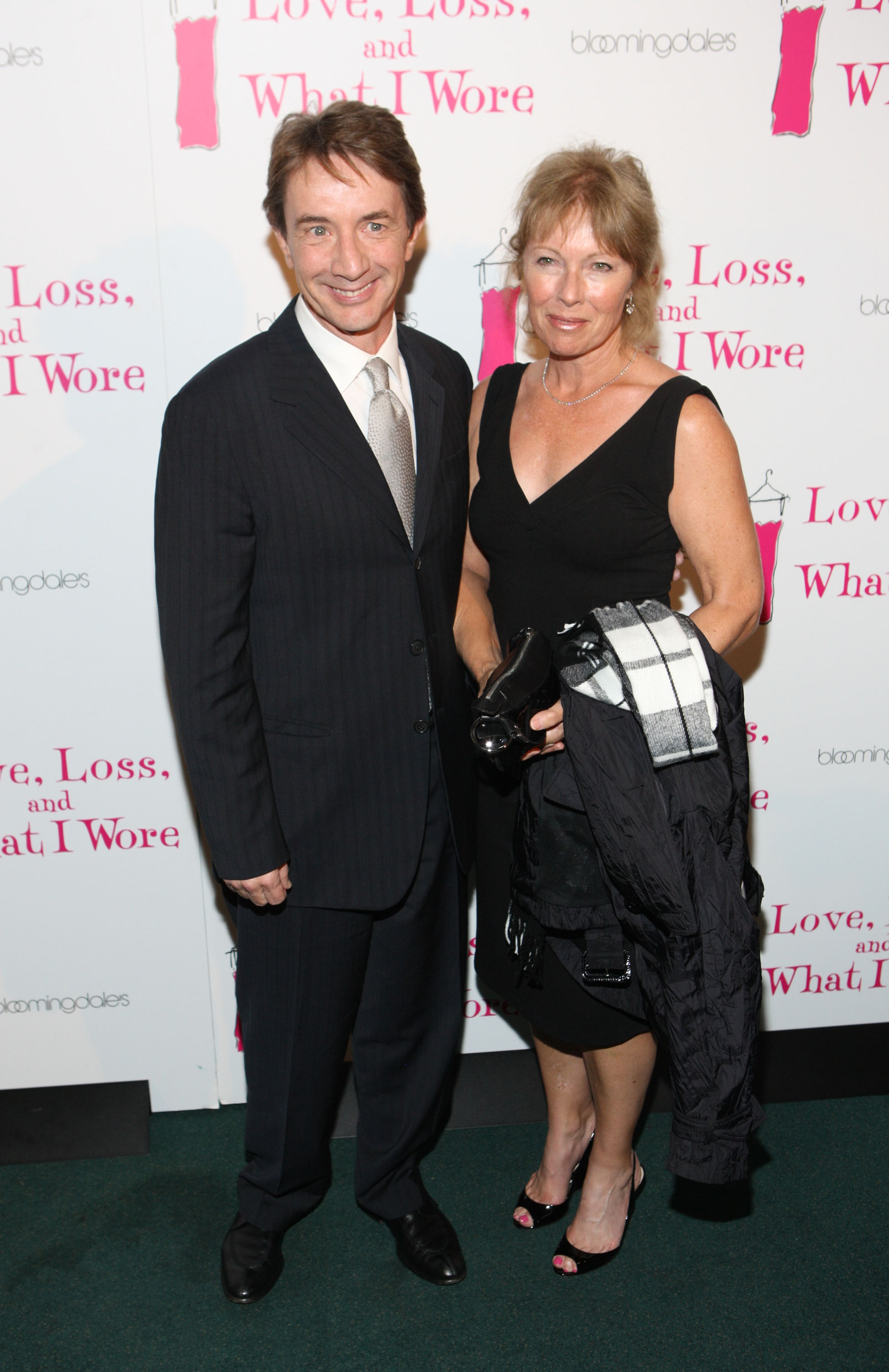 Martin Short and Nancy Dolman at the after party for the opening night of "Love, Loss and What I Wore" in New York City on October 1, 2009. | Source: Getty Images