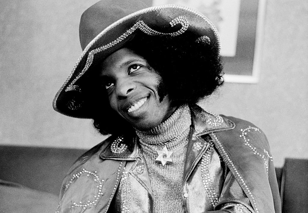 Sly Stone of Sly And The Family Stone posed in London on 16th July 1973. | Photo: Getty Images