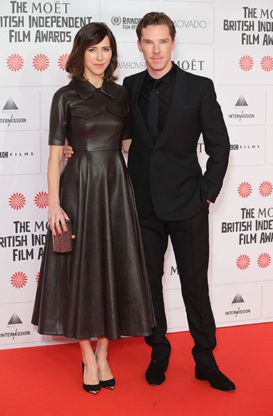 Sophie Hunter and Benedict Cumberbatch attend the Moet British Independent Film Awards at Old Billingsgate Market on December 7, 2014 in London, England. | Photo: Getty Images