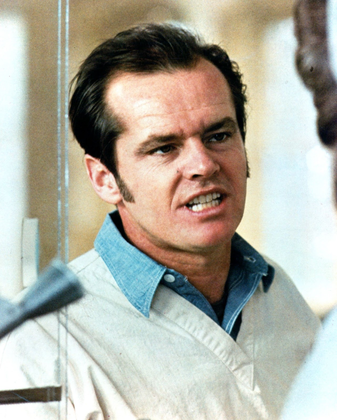 Jack Nicholson on the set of "One Flew Over The Cuckoo's Nest" in 1975. | Source: Getty Images