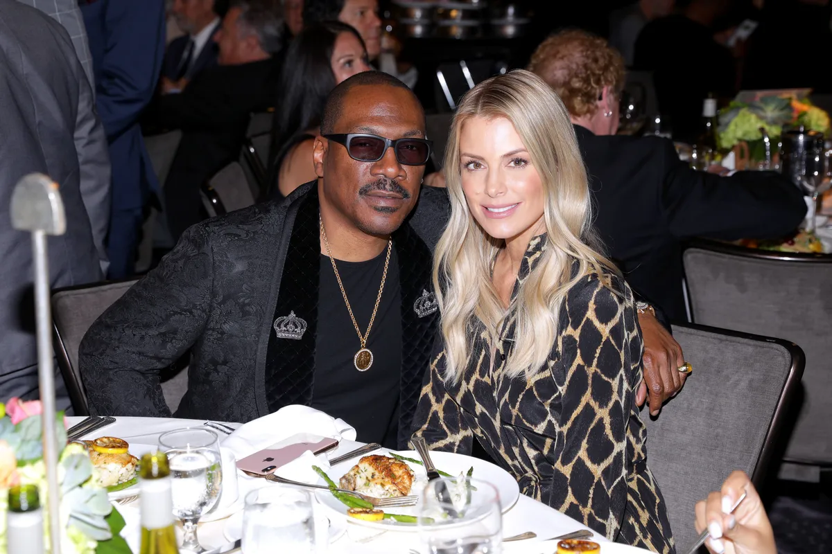 Eddie Murphy and Paige Butcher at the 19th Annual Harold and Carole Pump Foundation Gala in 2019 in Beverly Hills, California | Photo: Getty Images