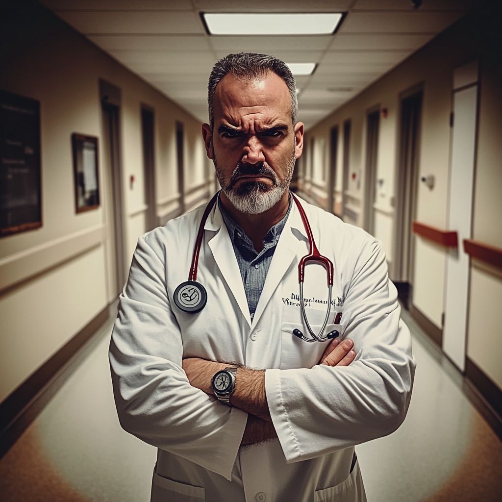 An angry doctor | Source: Midjourney