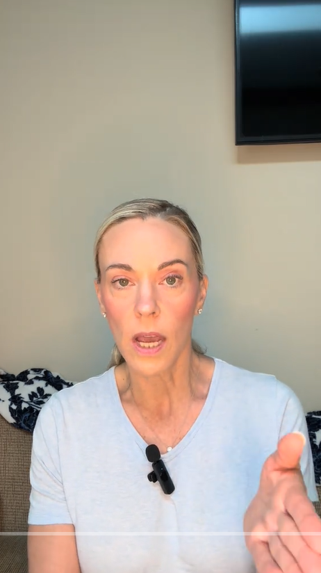 Kate Gosselin speaks directly to the camera during her TikTok series, recalling her early pregnancy challenges, as posted on September 3, 2025 | Source: Tiktok/kate.gosselin