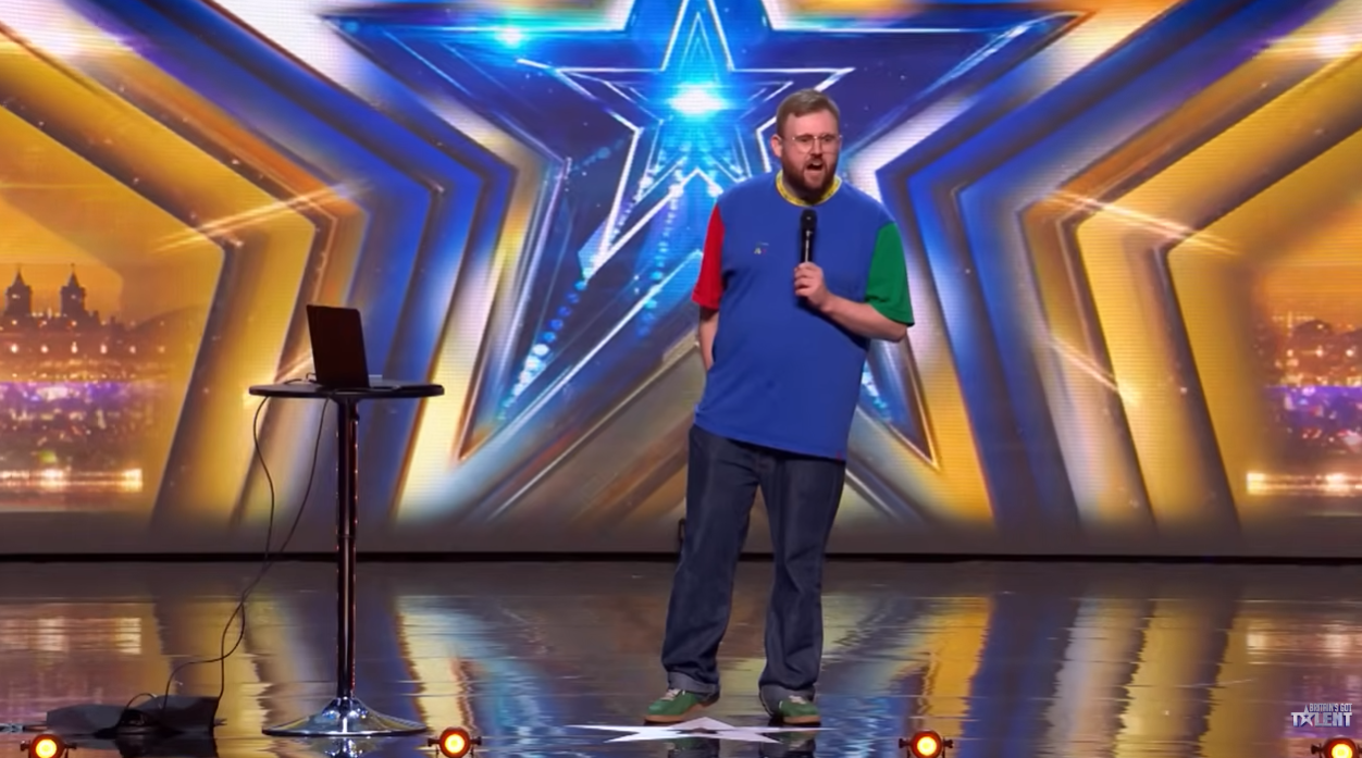 Ted Hill during his audition on "Britain's Got Talent" on 28 March 2026. | Source: Instagram/Britain's Got Talent