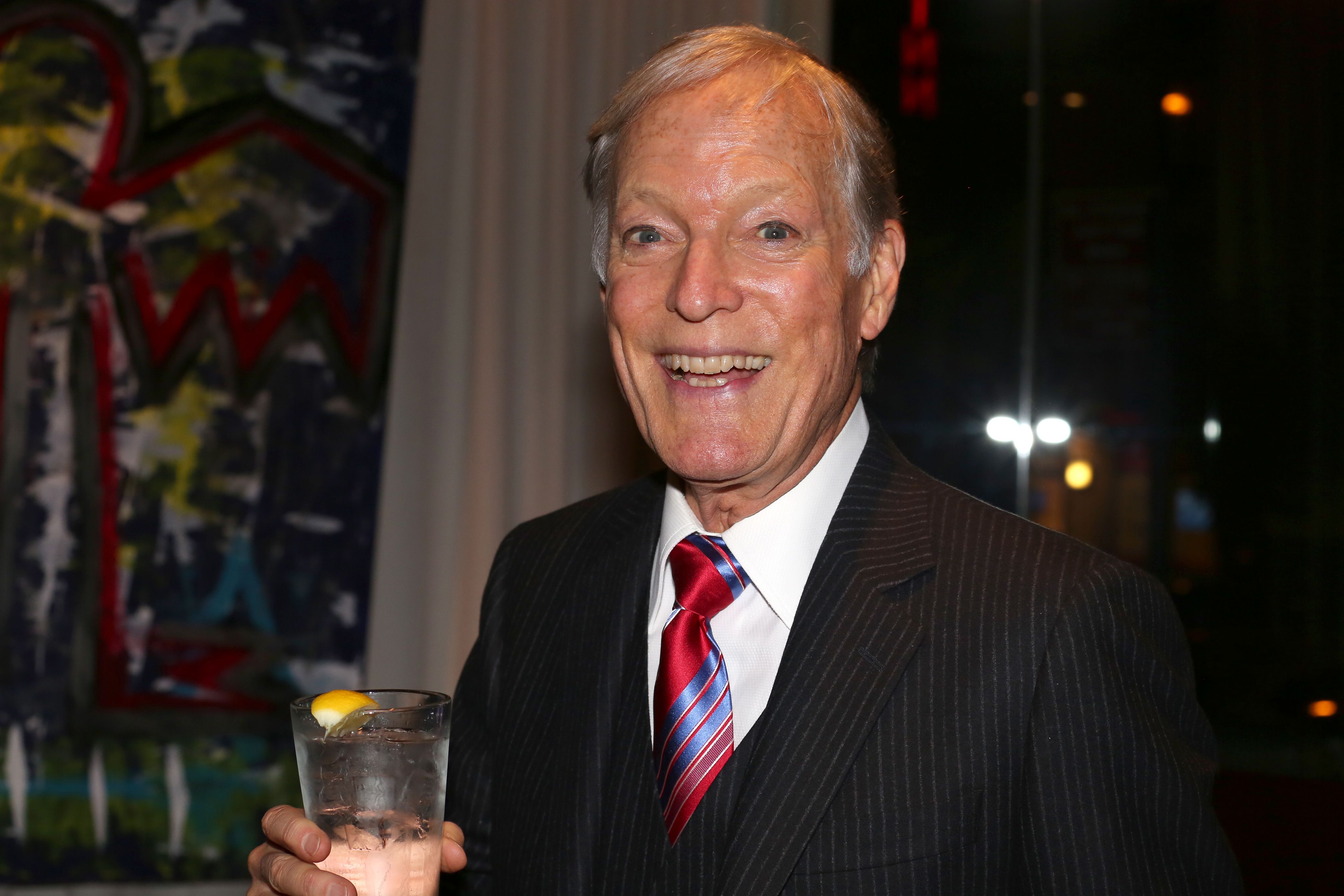 Richard Chamberlain attends the Off-Broadway Opening Night after party for the New Group production of Sticks and Bones' at Ktchn in The Out NYC on November 6, 2014 in New York City | Photo: Getty Images