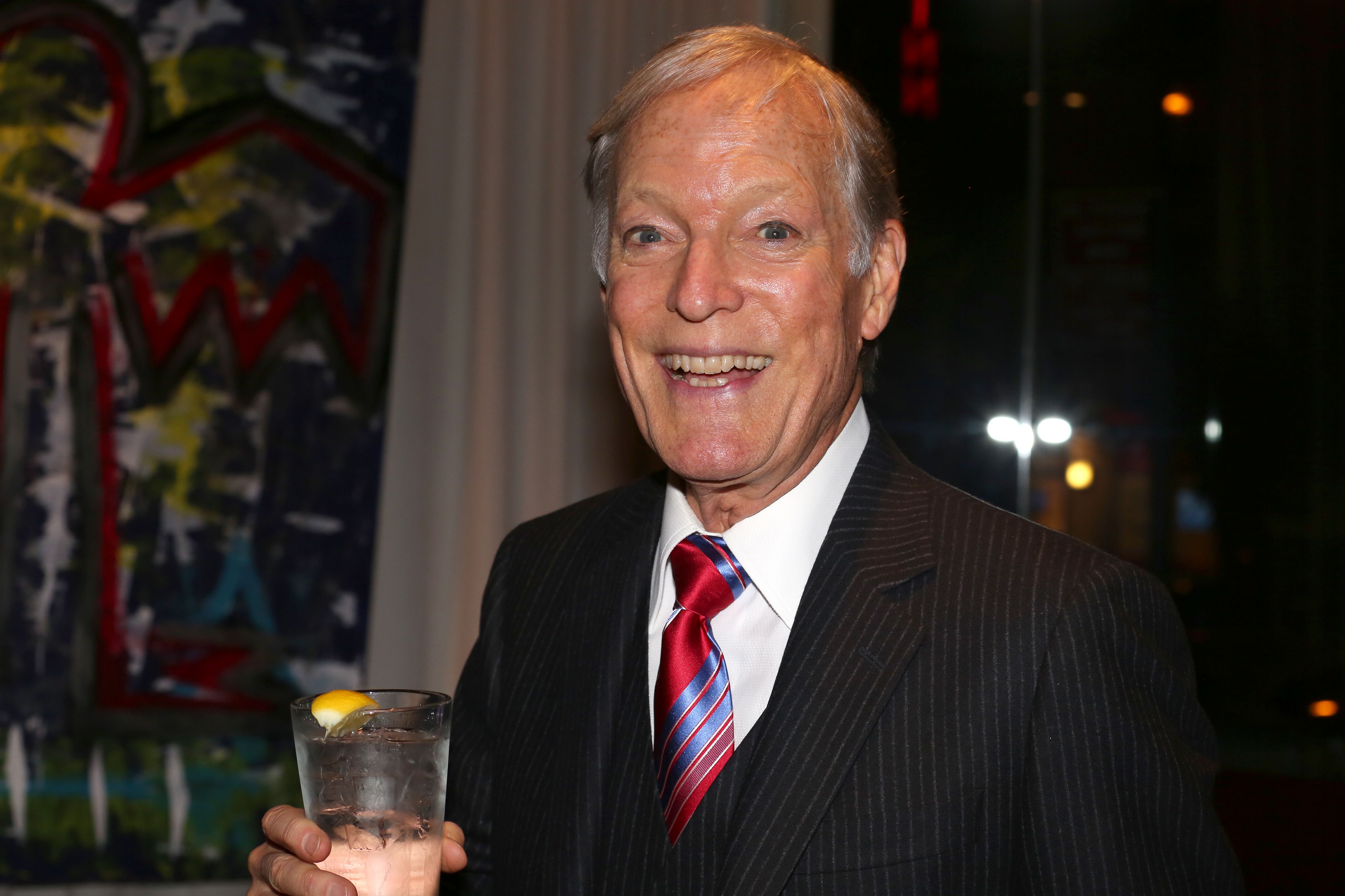 Richard Chamberlain attends the Off-Broadway Opening Night after party for the New Group production of Sticks and Bones' at Ktchn in The Out NYC on November 6, 2014 in New York City. | Source: Getty Images