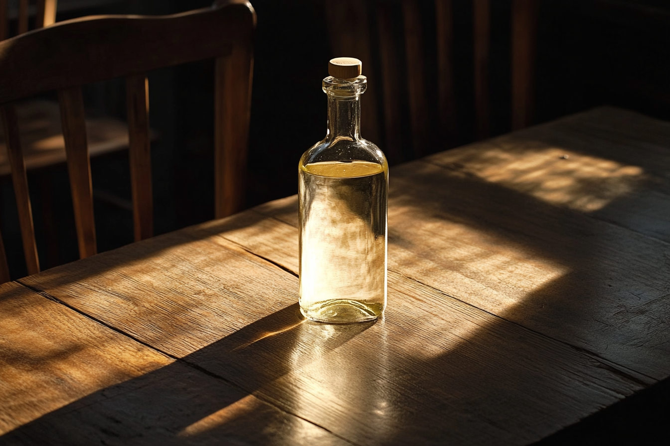 A white vinegar bottle | Source: AmoMama