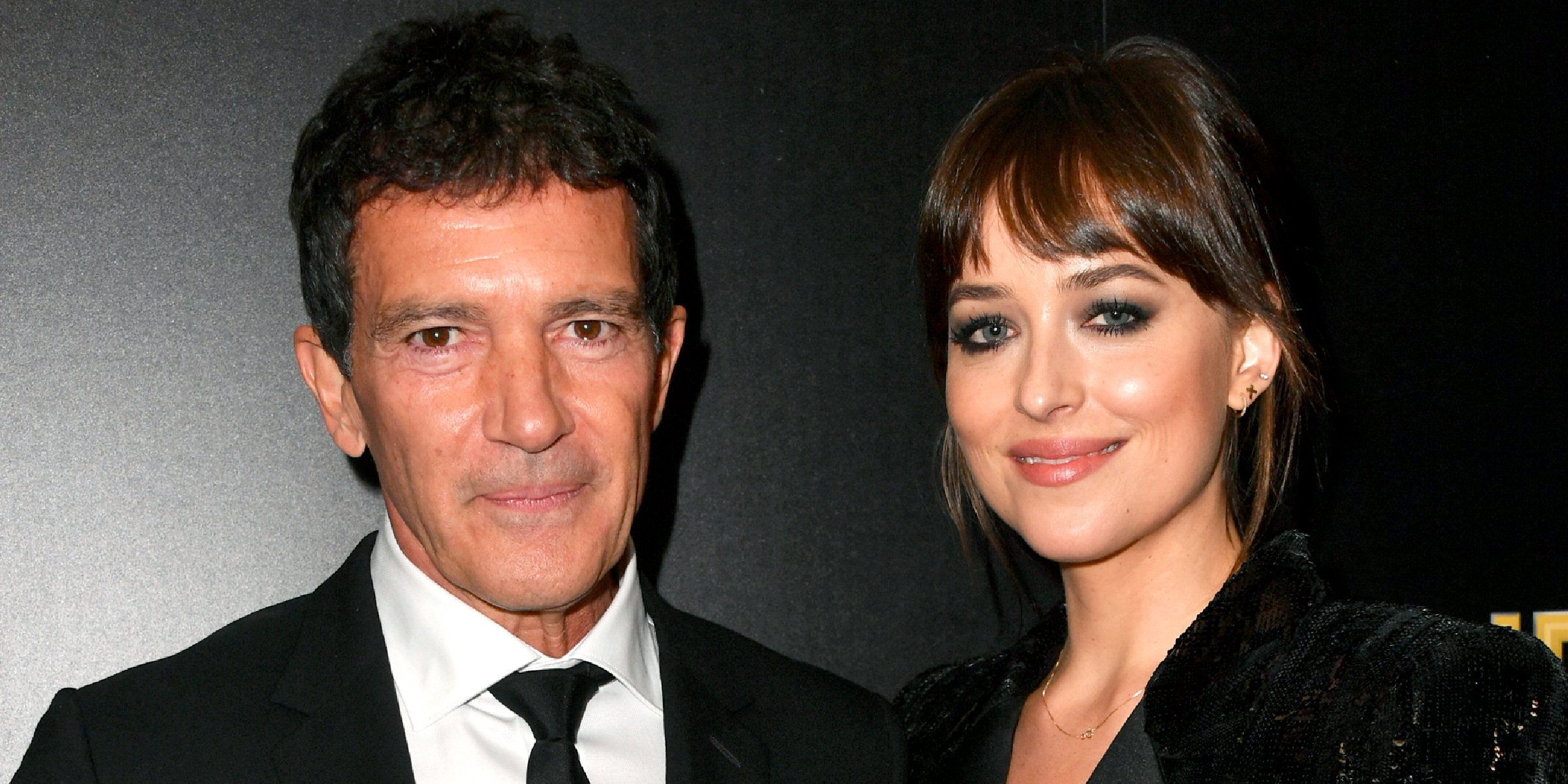 Antonio Banderas y Dakota Johnson, en 2019 | Foto: Getty Images