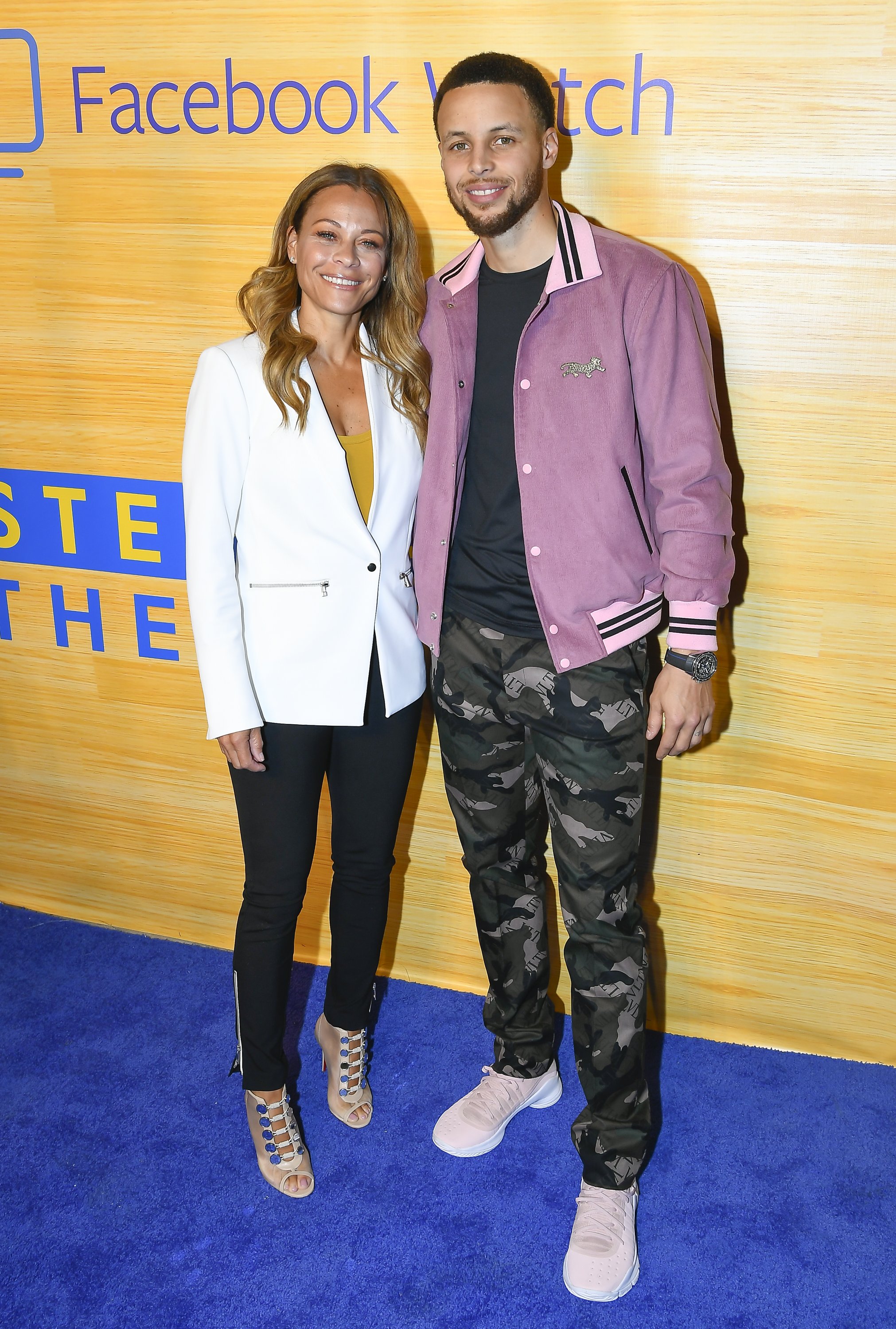 Sonya Curry and NBA Player Stephen Curry of the Golden State Warriors attend the "Stephen Vs The Game" Facebook Watch Preview at 16th Street Station on April 1, 2019  | Photo: GettyImages
