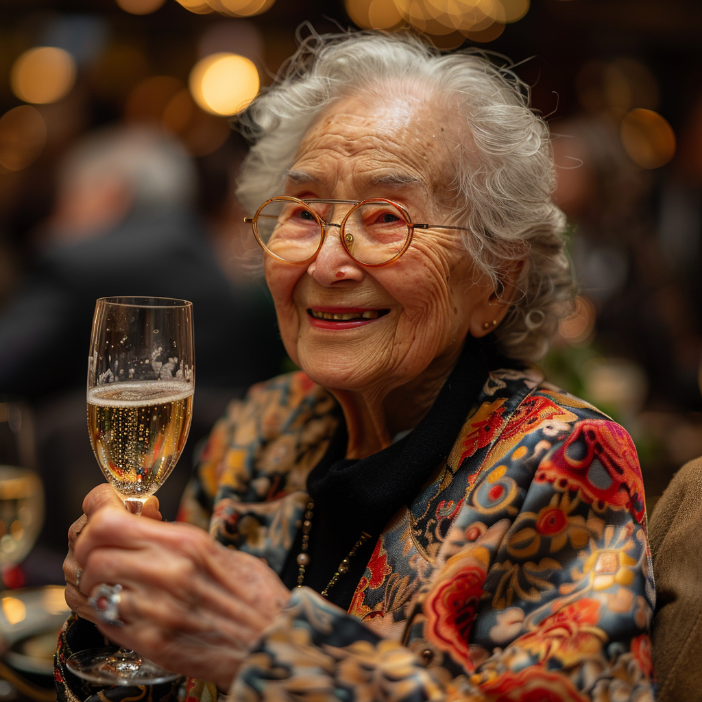 Grandma toasts | Source: Midjourney