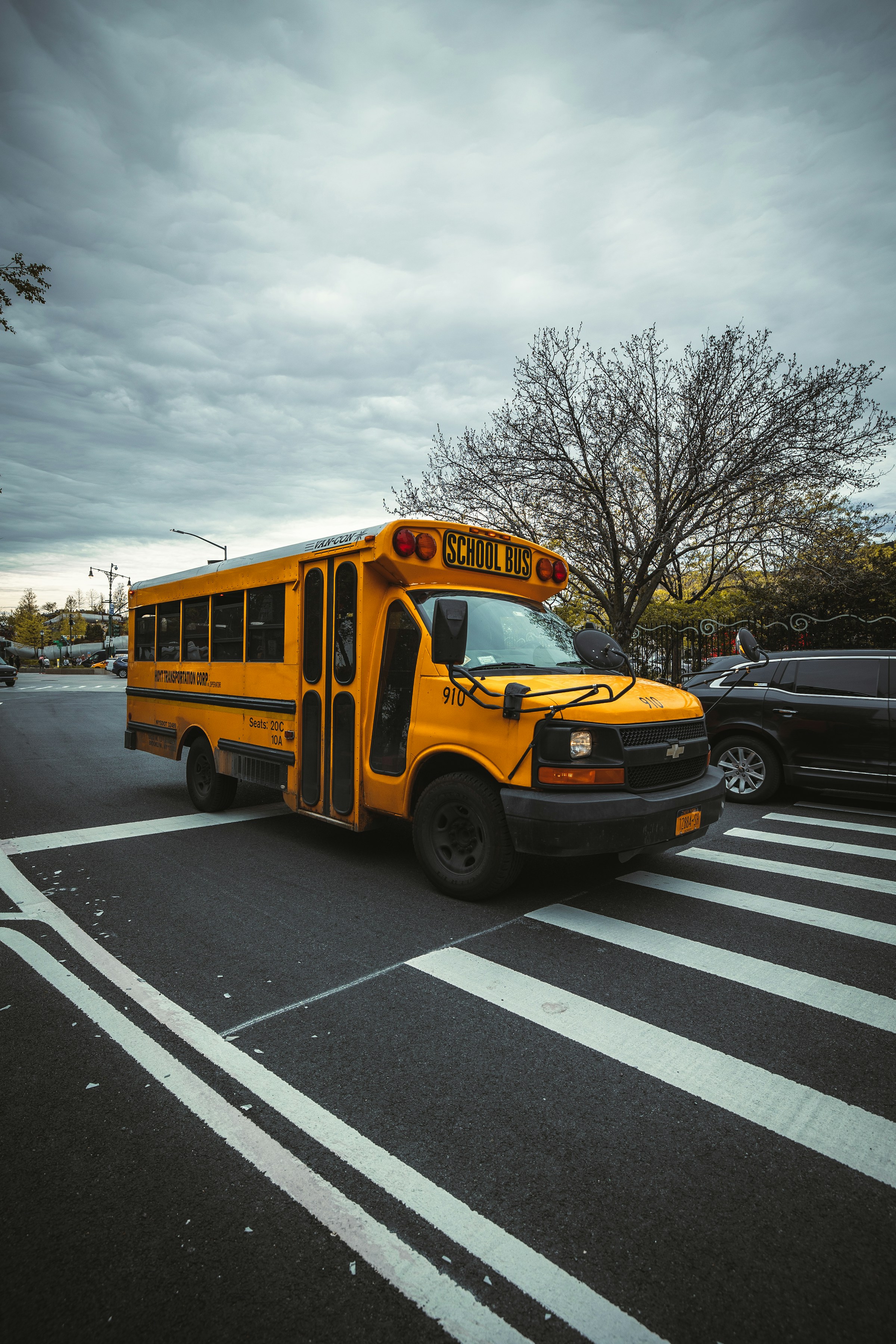 A school bus on the street | Source: Unsplash