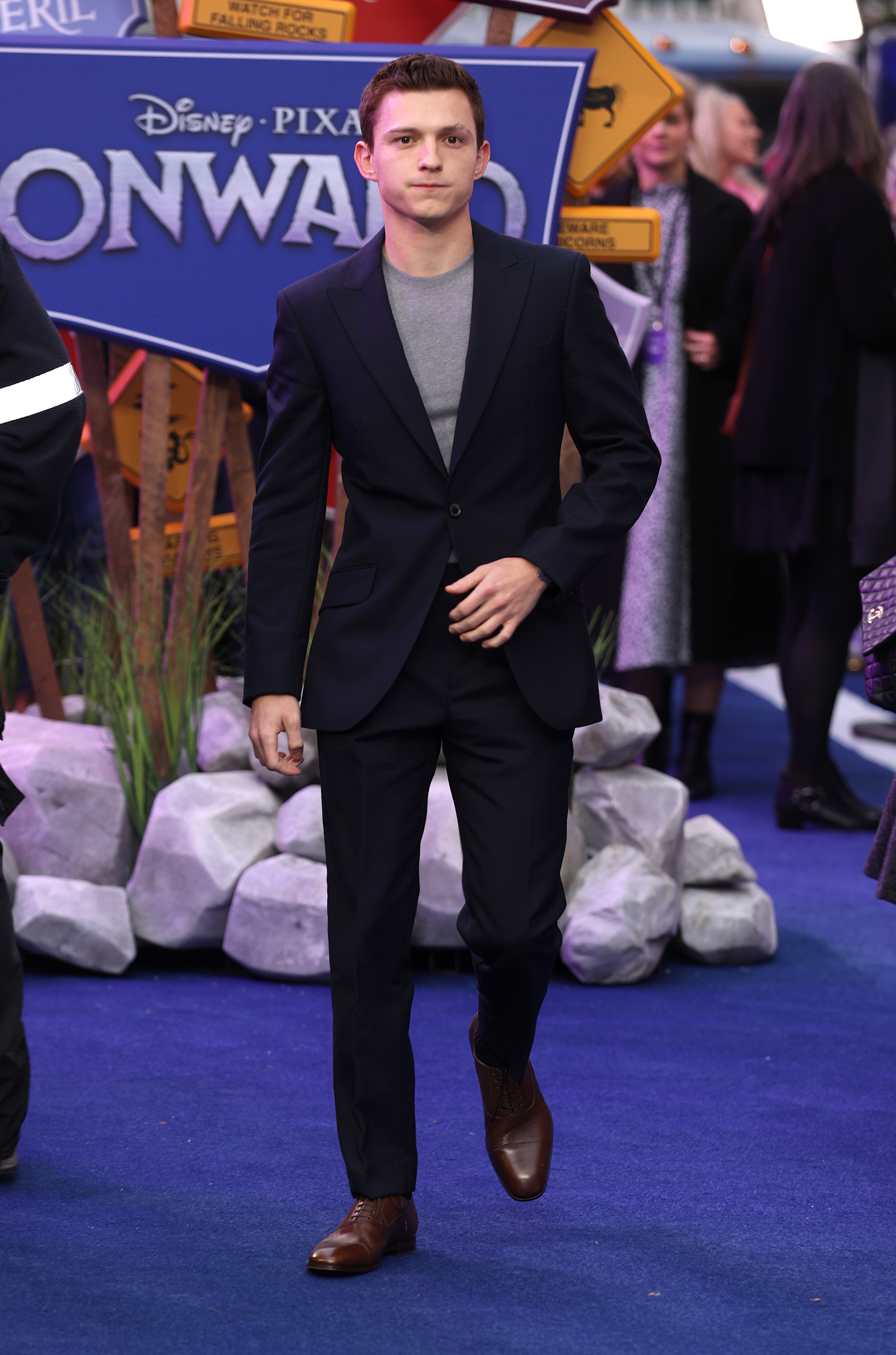 Tom Holland attends the "Onward" UK premiere on February 23, 2020 in London, England | Source: Getty Images