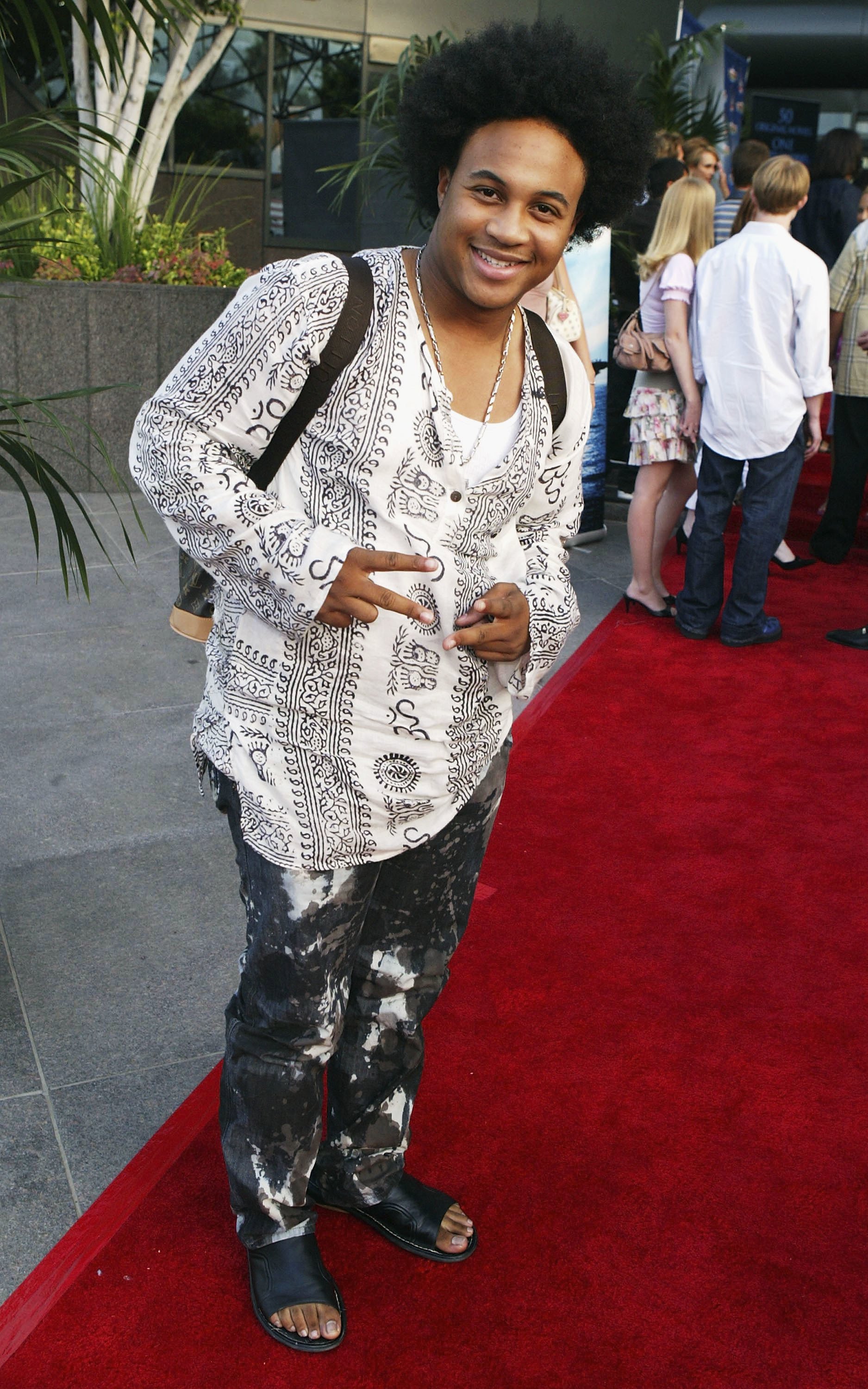 Orlando Brown at the Los Angeles premiere of "Tiger Cruise" in 2004 | Source: Getty Images
