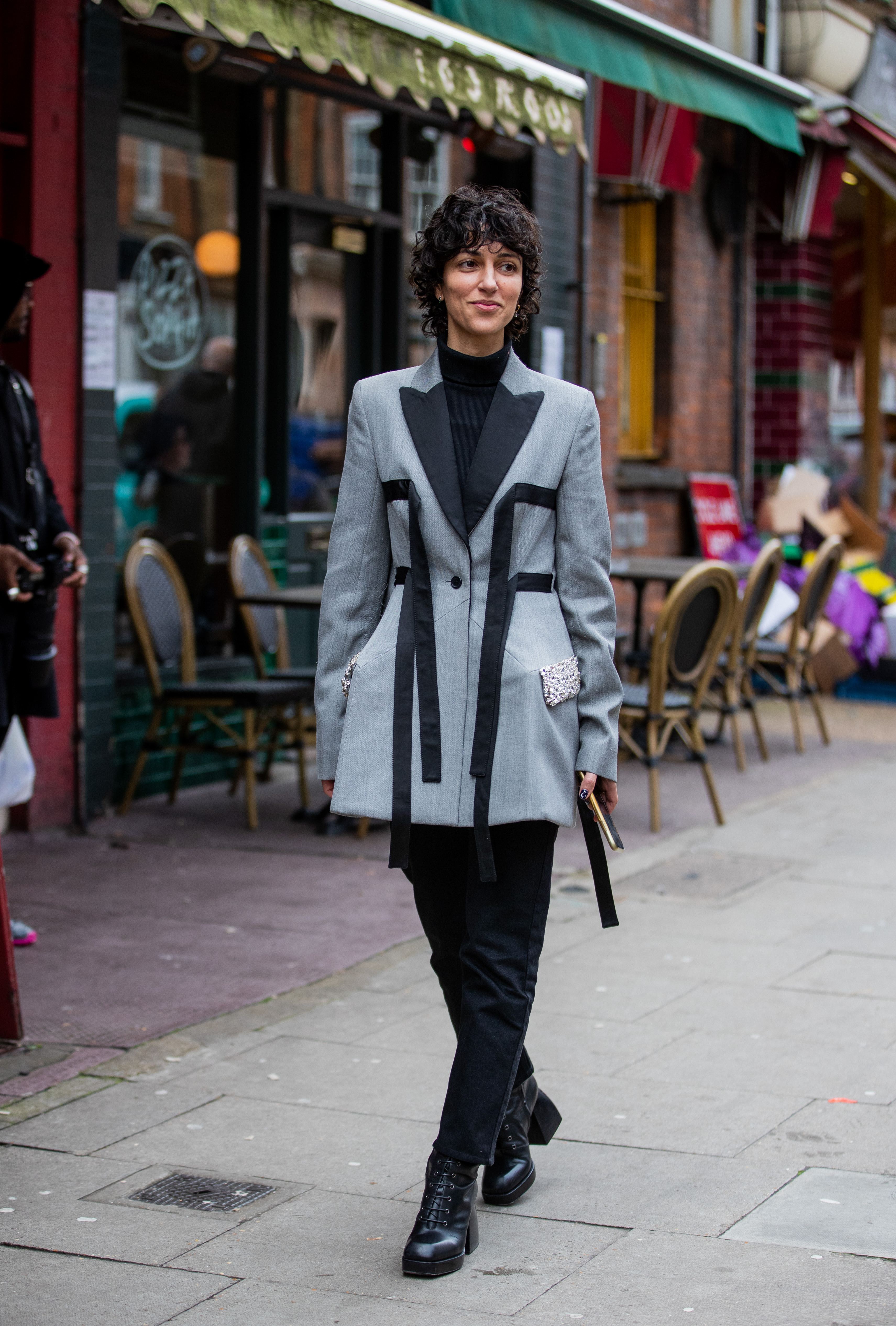 Yasmin Sewell is seen during London Fashion Week February 2020 on February 17, 2020, in London, England. | Source: Getty Images