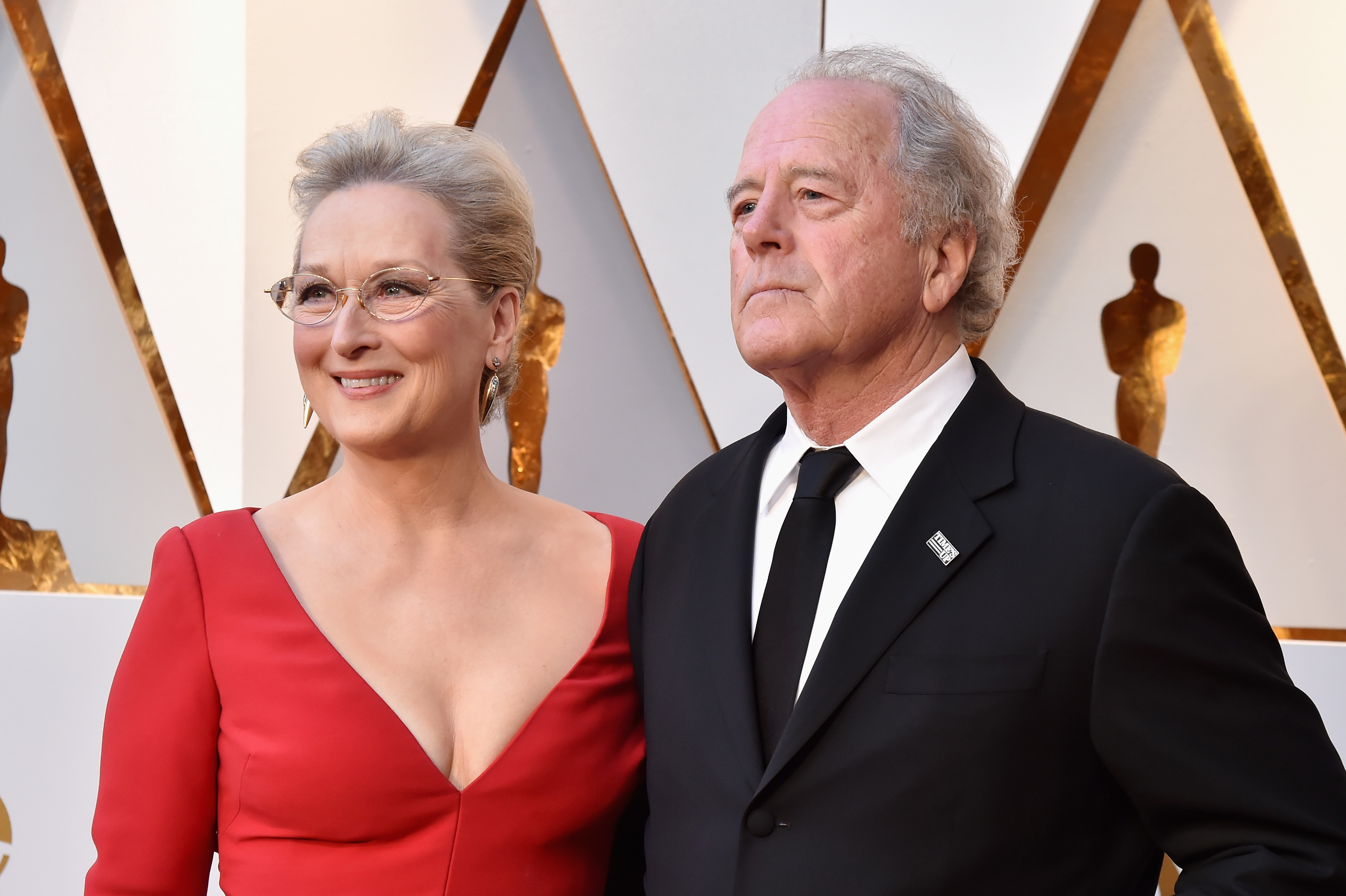 Meryl Streep (L) and Don Gummer attend the 90th Annual Academy Awards at Hollywood & Highland Center on March 4, 2018 in Hollywood, California. | Source: Getty Images