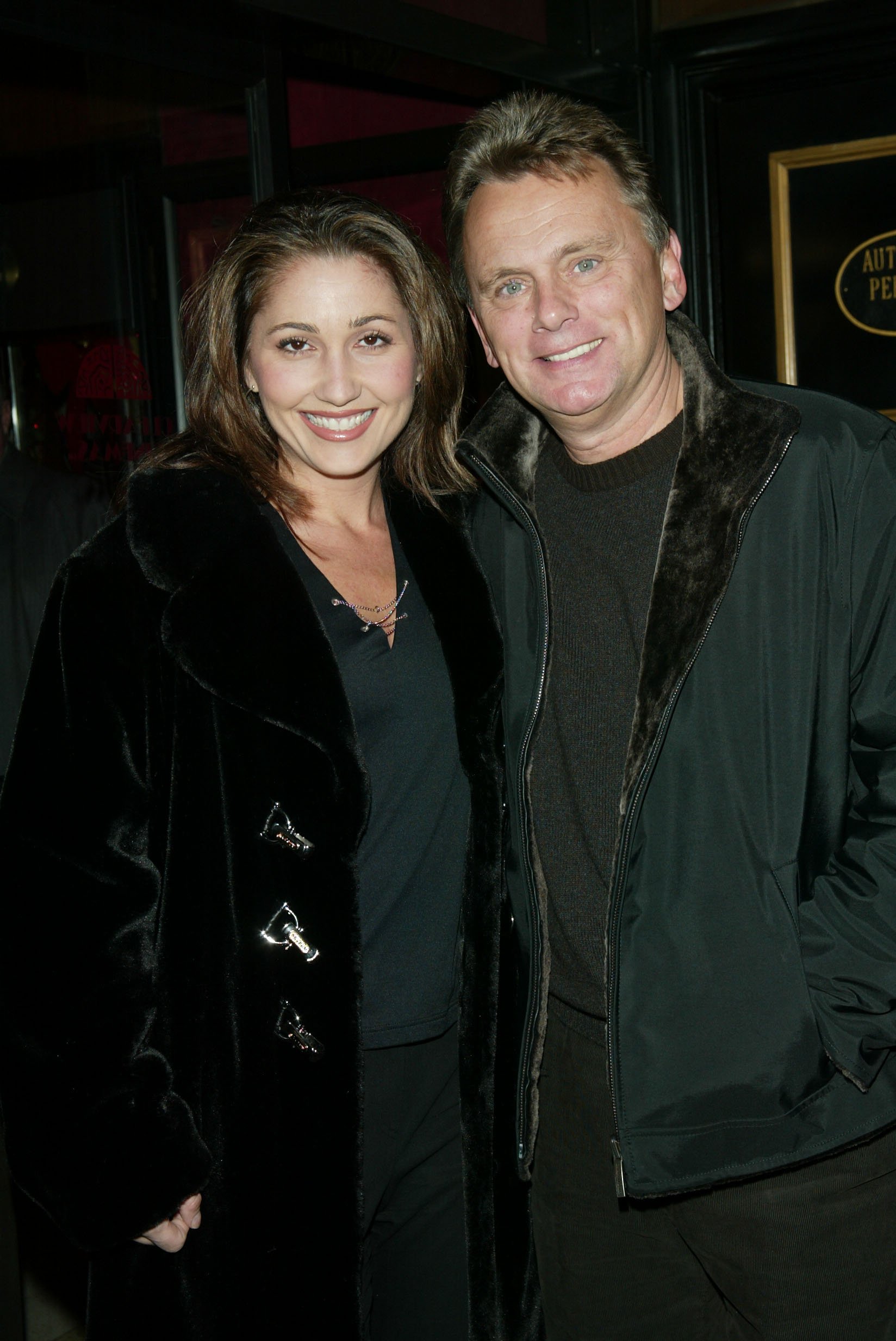 Pat Sajak at the "Maid In Manhattan" world premiere at The Ziegfeld Theatre, in New York City on December 8, 2002. | Source: Getty Images