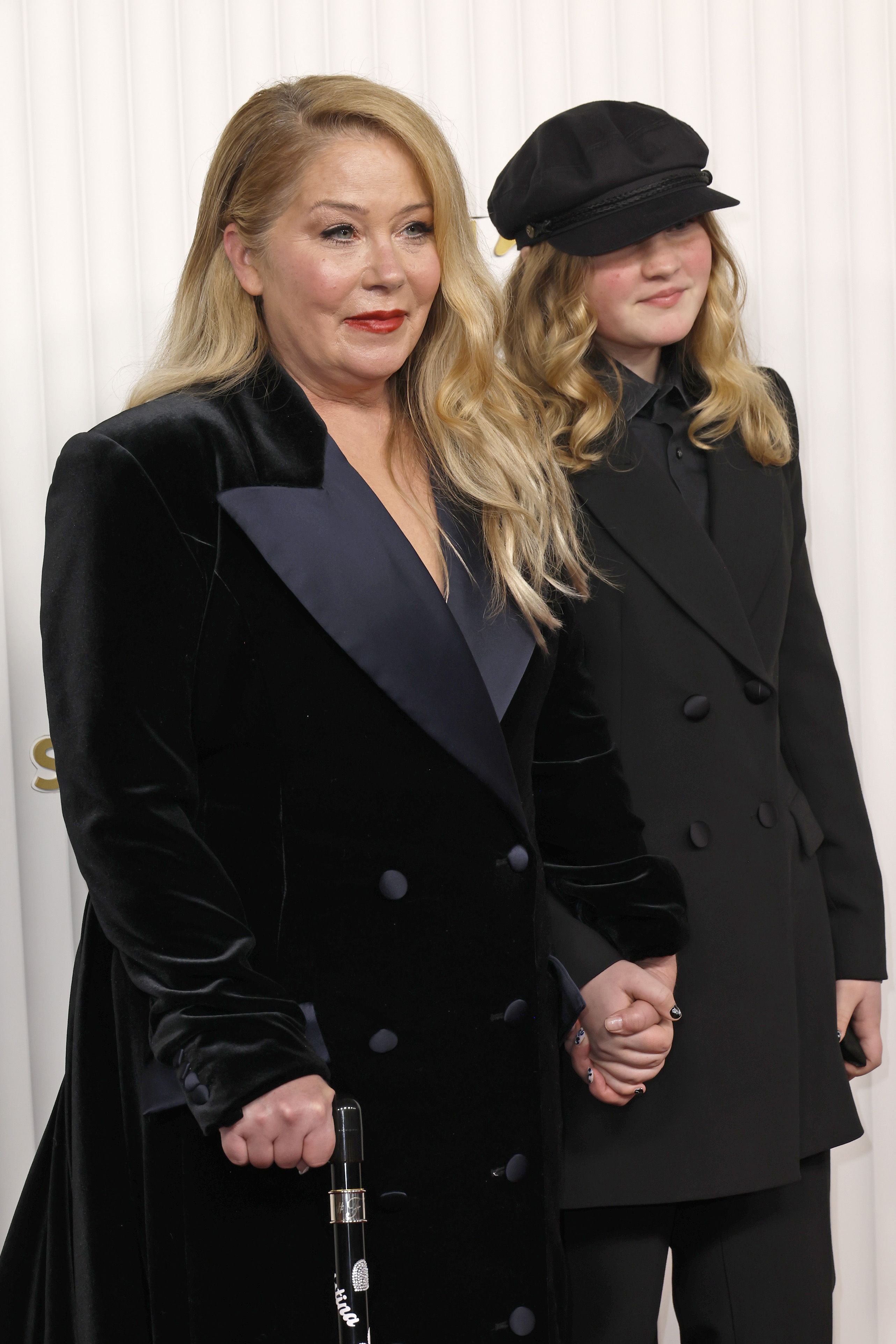 Christina Applegate and Sadie Grace LeNoble at the 29th Annual Screen Actors Guild Awards held at the Fairmont Century Plaza in Los Angeles, California, on February 26, 2023. | Source: Getty Images