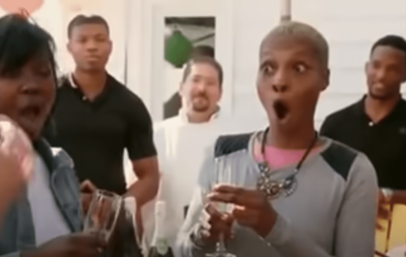 A woman is shocked when she discovers that she was gifted a house | Photo: Youtube/Daily Mail 