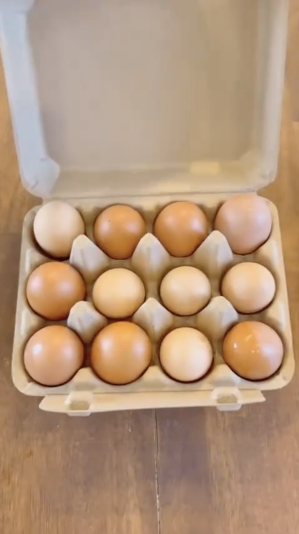 A carton of eggs from a post dated August 16, 2024. | Source: Instagram/milliebobbybrown