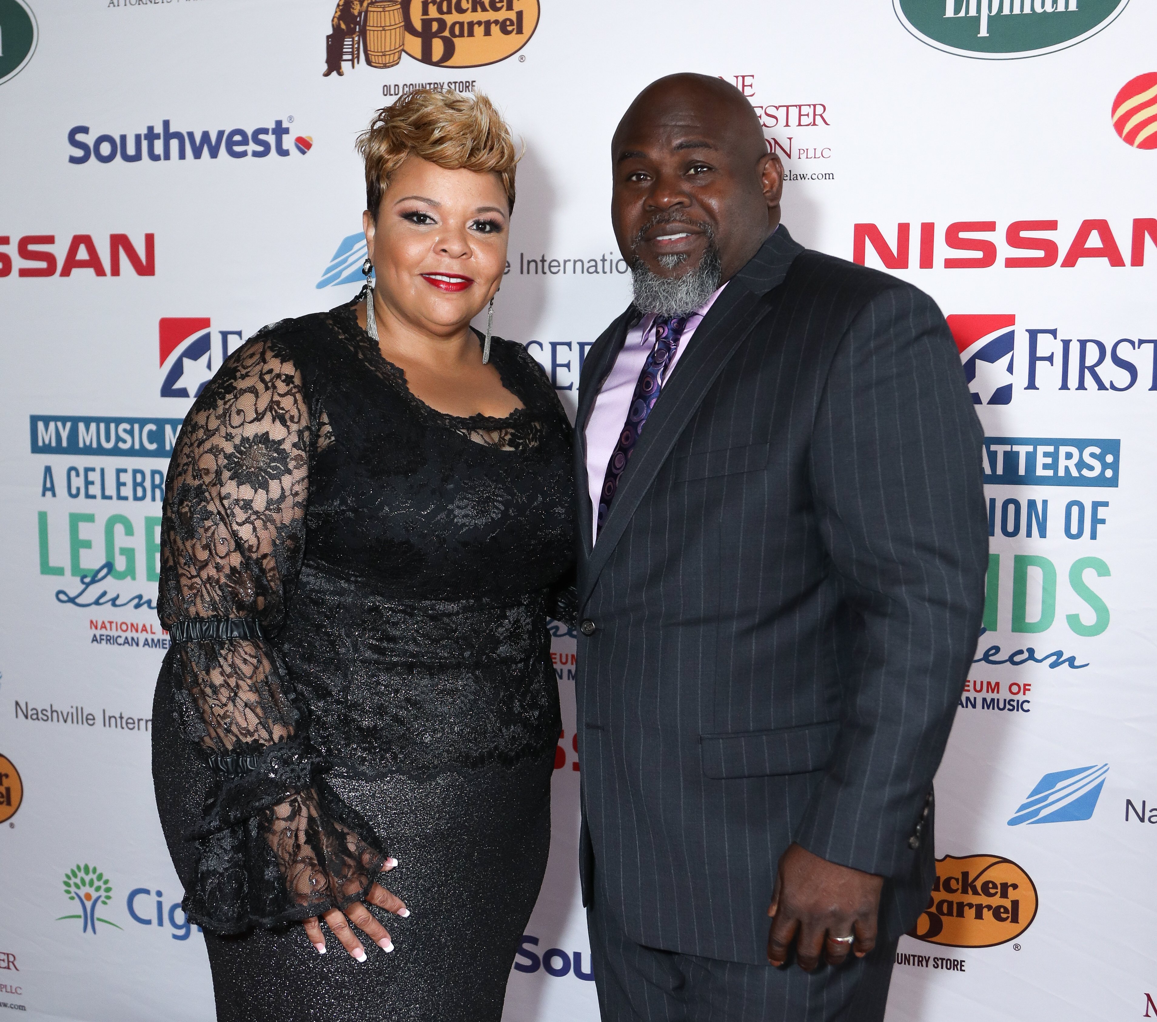 Tamela and David Mann at the 4th Annual My Music Matters: A Celebration Of Legends Lunch on June 1, 2017 in Nashville, Tennessee. | Photo: Getty Images