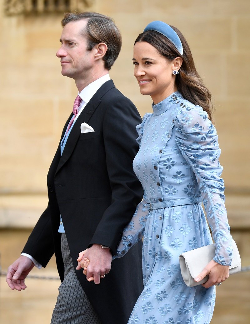 James Matthews and Pippa Middleton at St George's Chapel on May 18, 2019 in Windsor, England | Photo: Getty Images