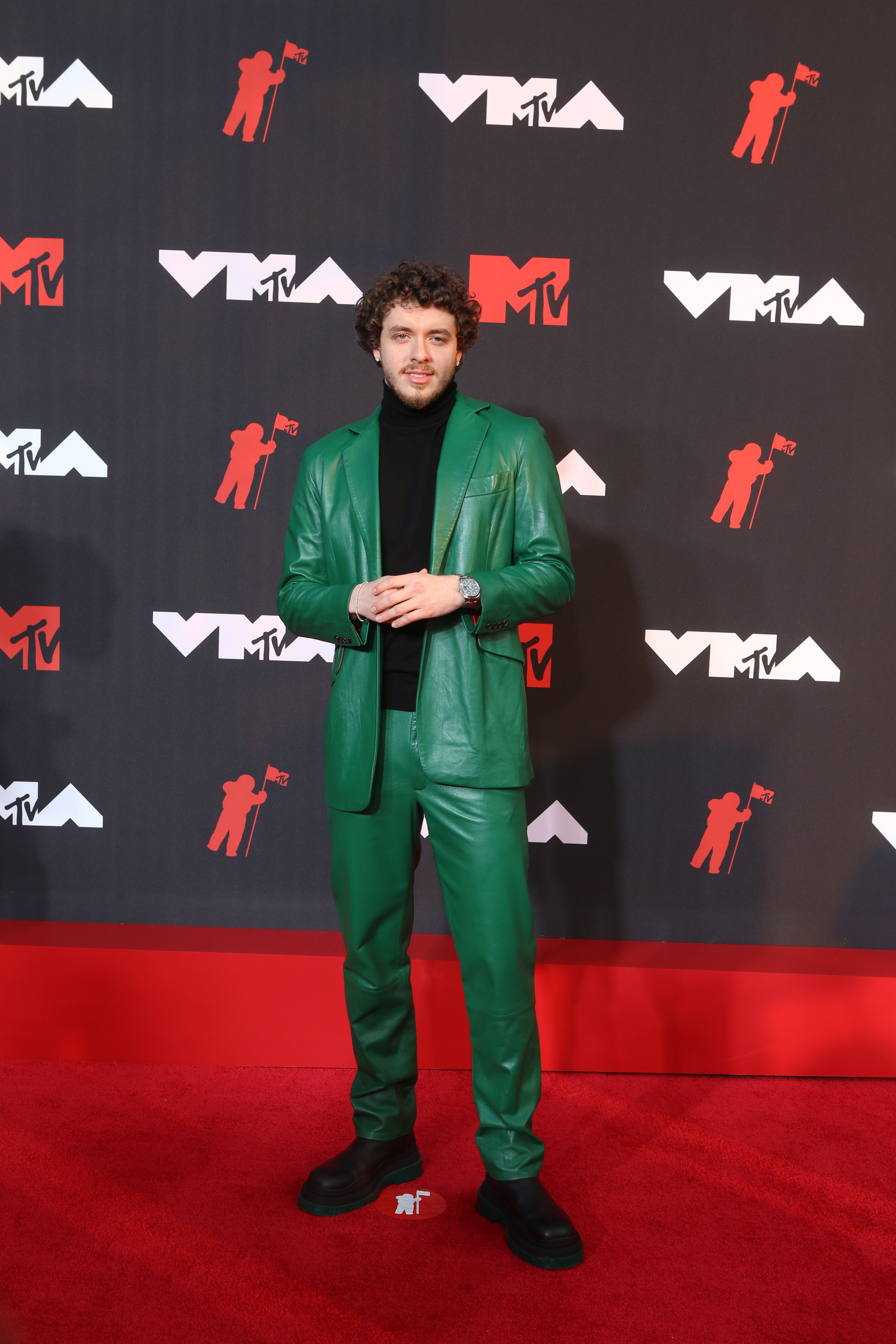 Jack Harlow during the 2021 MTV Video Music Awards at Barclays Center on September 12, 2021 in New York City.  | Source: Getty Images