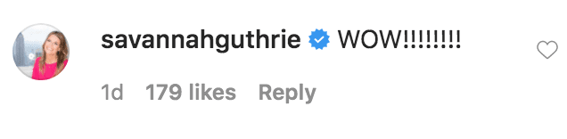 Savannah Guthrie commented on Al Roker’s announcement that his daughter Courtney Roker has gotten engaged to her boyfriend, Wesley Laga | Source: instagram.com/alroker