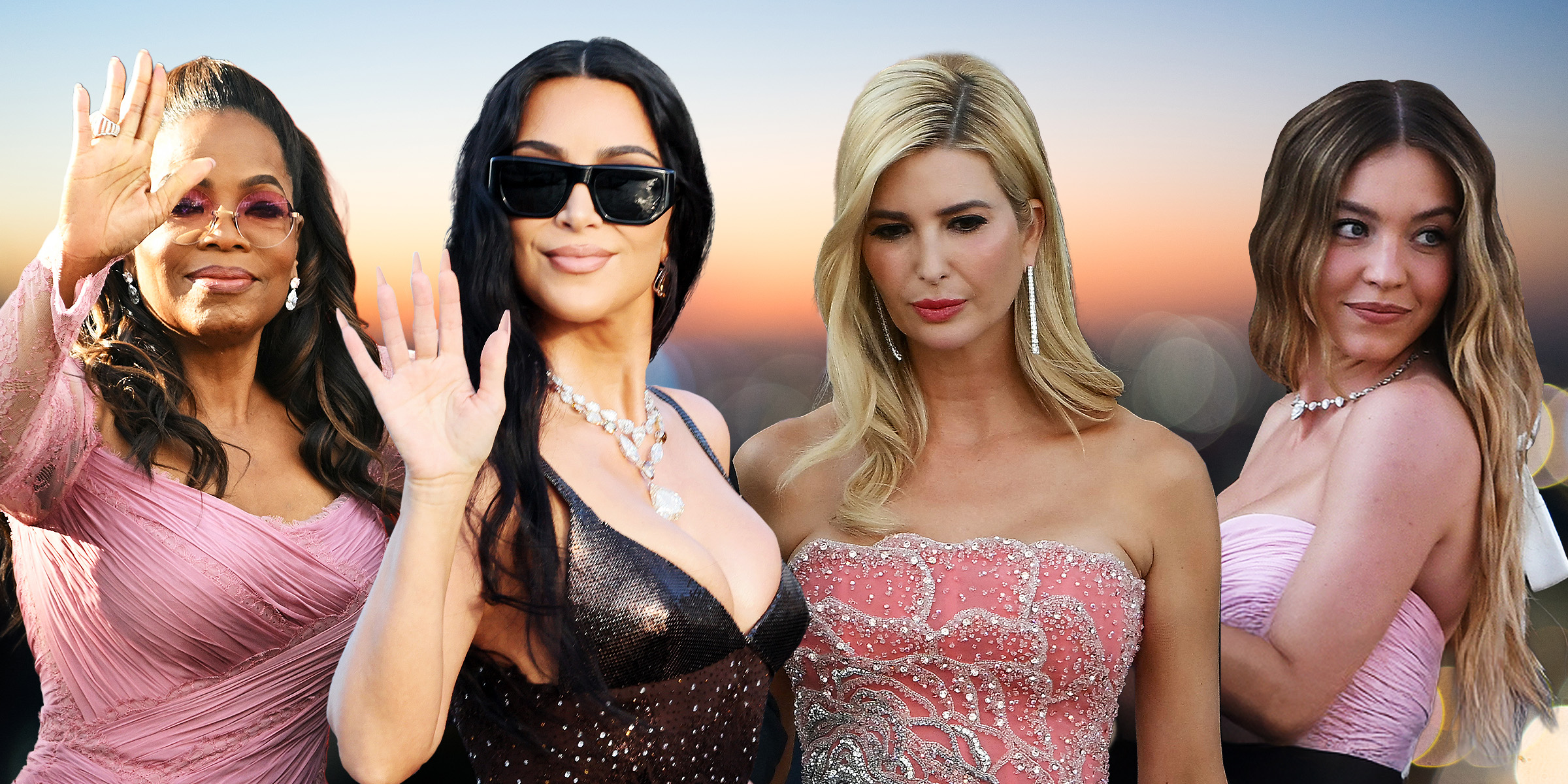 Oprah Winfrey | Kim Kardashian | Ivanka Trump | Sydney Sweeney | Source: Getty Images