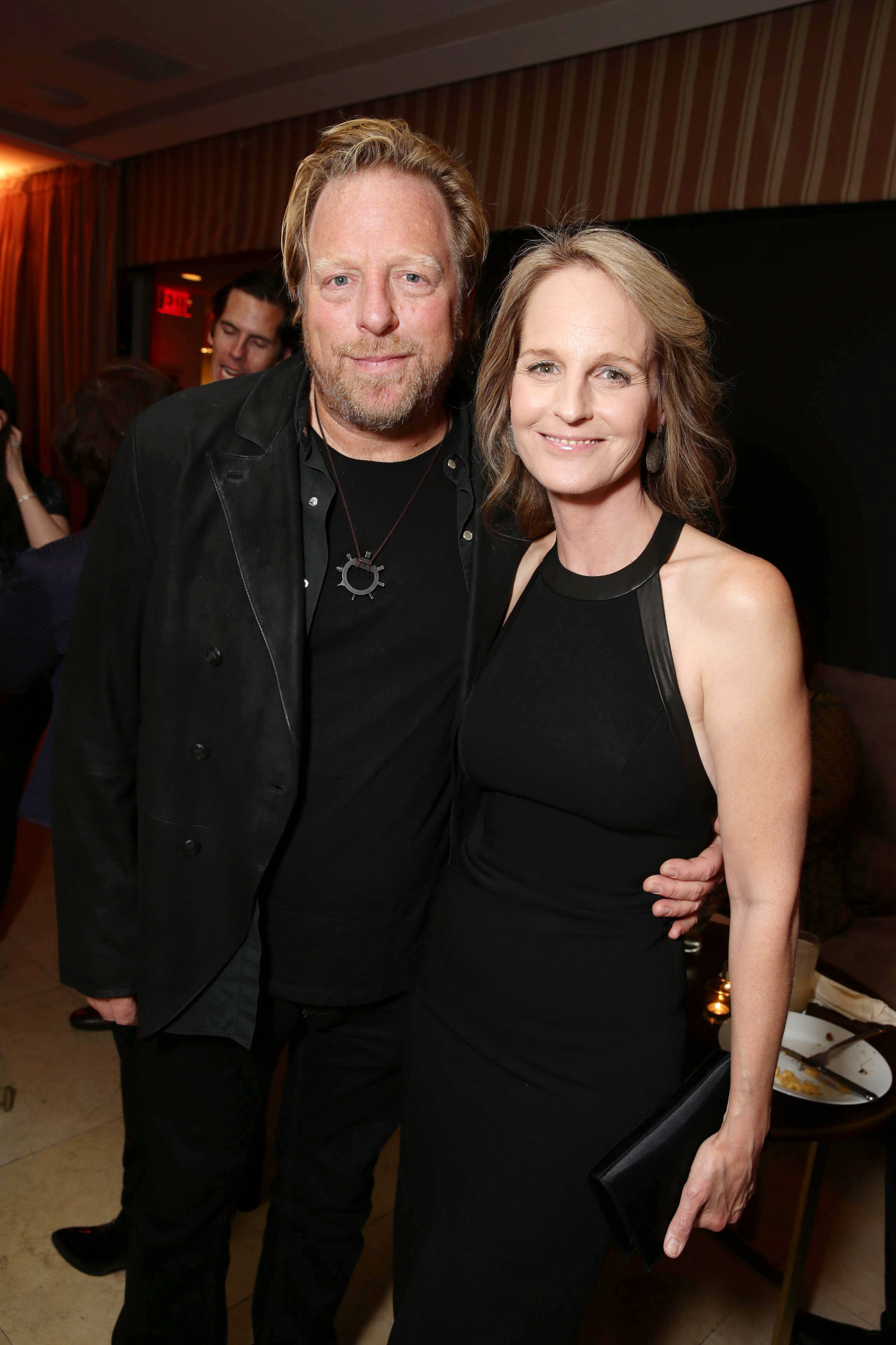 Matthew Carnahan and Helen Hunt seen at Showtime's Emmy Eve 2015 in Los Angeles, California, on September 19, 2015. | Source: Getty Images